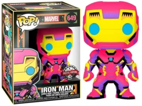 Funko POP! Iron Man Black Light (Marvel) Special Edition