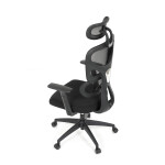 Kancelářská židle, houpací mechanismus, černá, KA-K2080 BK