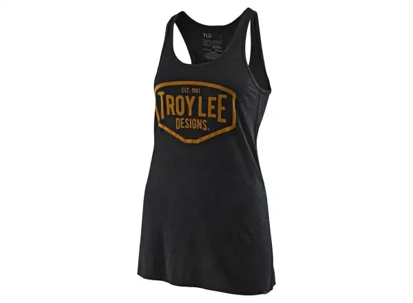 Troy Lee Designs Women Motor Oil Tank dámské tílko Heather Black vel.