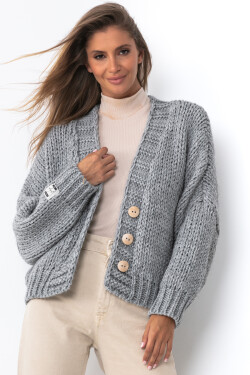 Fobya Cardigan F1501 Grey