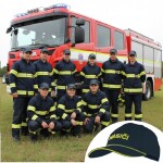 Kšiltovka HASIČI s mosazným klipem k PSII