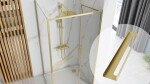 REA - Police do koupelny SF02 60cm gold brush REA-06011