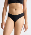 Dámské kalhotky ZERO Microfibre 2.0 Hipstring - BLACK - černé 0004 - SLOGGI BLACK L