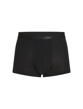 Pánské merino boxerky ICEBREAKER Mens 125 Cool-Lite Anatomica Trunks, Black velikost: L