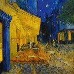 Nástěnný kalendář poznámkový 2027 Notique Vincent van Gogh, 30 x 30 cm