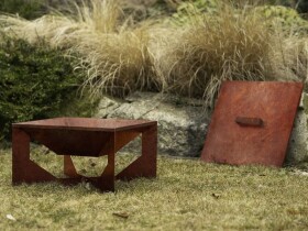 Zahradní ohniště z cortenu – Vento