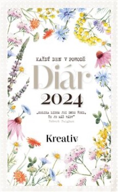 Kreativ Diář 2024 Luční kvítí