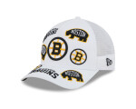 New Era Pánská kšiltovka Boston Bruins NHL 9FORTY M-Crown A-Frame Trucker All Over bílá