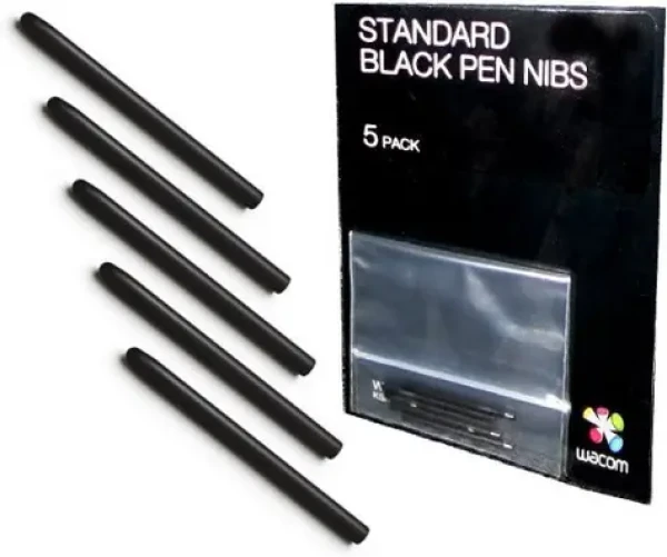Wacom Standard Black Pen Nibs 5 ks ACK-20001