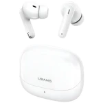 USAMS IF27 TWS bílá / Bezdrátová sluchátka do uší / Bluetooth 5.3 / Dotykové ovládání (BHUIF05)