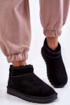 Dámské semišové nízké boty do sněhu Černe Shelie 37