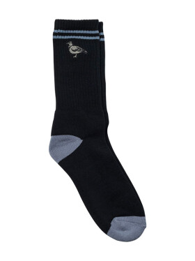 Antihero BASIC PIGEON EMB BLACK/GREY pánské kvalitní ponožky