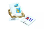 Moyo Montessori Moyo Montessori Vlajky Severní Ameriky - třísložkové karty