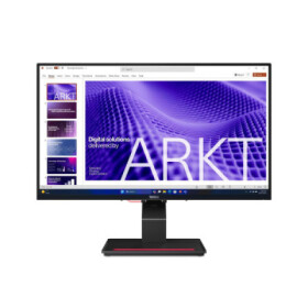 LENOVO LCD T24D-4t - 23.8",IPS,1920x1080,touch,120Hz,350cd,1500:1,4ms,USB-C(96W PD),HDMI,DP,DPout,DC,USBHub,RJ45,Pivot EDF_806739