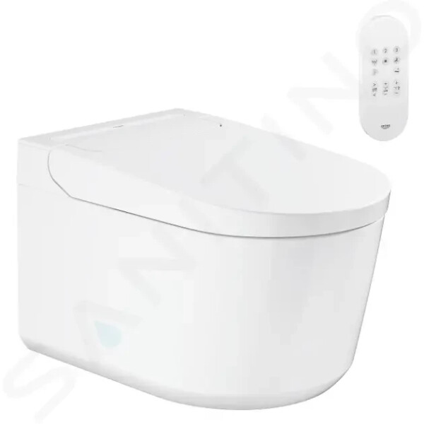 GROHE - Senesia Elektronický bidet s keramikou, Rimless, Triple Vortex, HyperClean, alpská bílá 36507SH0