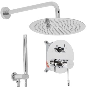 REA - Podomítková sprchová sada Lungo Diamond Chrome + BOX REA-P6963