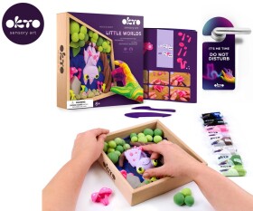 OKTO Modelování Malý svět v rámečku motiv "Netopýr" 21x21 cm, OKTO, W051114