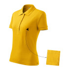 Cotton polokošile dámská žlutá 2XL