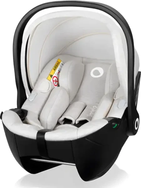LIONELO Autosedačka Moxie i-Size 40-87 cm Beige Sand / Houpací základna / Memory Foam opěrka / ECE R129 (LO-MOXIE I-SIZE BEIGE SAND)