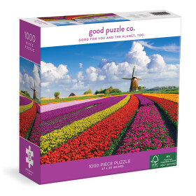 Good Puzzle co. Puzzle Květiny v Holandsku (1000 dílků)