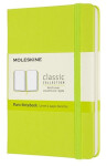 Moleskine Zápisník žlutozelený čistý, tvrdý