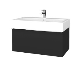 Dřevojas - Koupelnová skříňka VARIANTE SZZ 80 pro umyvadlo Duravit Vero - N03 Graphite / N03 Graphite 264451