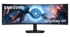 49" Samsung Odyssey G9 S49FG916EU černá / Monitor / VA / 5120 x 1440 / 32:9 / 144Hz / HDMI DP (LS49FG916EUXEN)