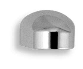 NOVASERVIS - Koncovka k RAIL 1 chrom KD/RAIL1,0