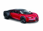 MaistoBugatti Chiron Sport červeno černá 1:24