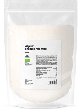 Vilgain Minutová rýžová kaše BIO – 1 000 g