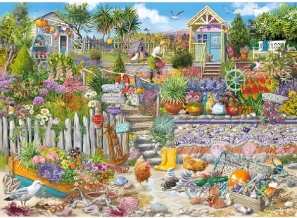 GIBSONS Puzzle Zahrada u pláže