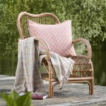 Ib Laursen Bavlněný povlak na polštář Vigga Orange 50 × 50 cm, oranžová barva