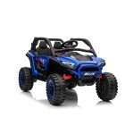 Mamido Elektrické autíčko Buggy UTV KCK 4x4 modré 24V | 800W | 50 kg | EVA | LED | 2,4Ghz | ECO kůže