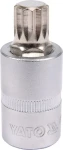 YATO YT-04345 / Nástavec 1/2" bit vícezubý M14 55 mm (YT-04345)