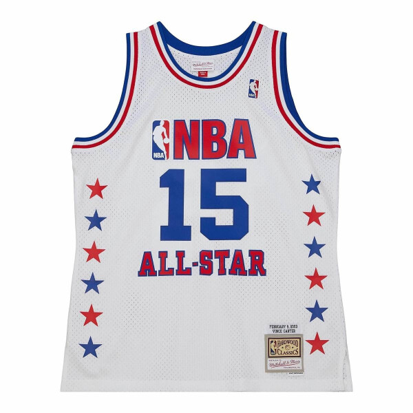 Mitchell & Ness Pánský dres Toronto Raptors NBA Vince Carter #15 All-Star Game East Swingman - Bílá Velikost: L
