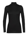 Dámské triko dlouhý rukáv ICEBREAKER Wmns 260 Tech LS Turtleneck, Black velikost: L