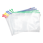 Djois obálka se zipem, A3, PVC, mix barev, 8 ks