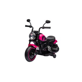 Mamido Dětská elektrická motorka Chopper Faster růžová