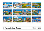 Nástěnný kalendář 2027 Helma Putování po Česku