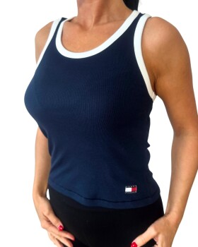 Dámské tílko Tommy Hilfiger UW06308 modré