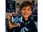 Mustang Puk Seattle Kraken NHL Splash