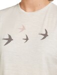 ICEBREAKER Wmns Mer 150 Tech Lite SS Tee Bird Transit, Ecru Hthr velikost: S
