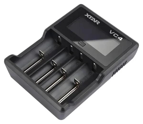 XTAR VC4 / Nabíječka baterií / Li-Ion / Ni-MH / LCD displej / USB / pro 4 baterie AA-D (VC4)