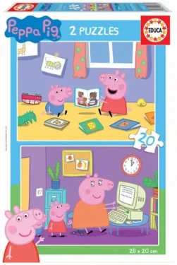 EDUCA Puzzle Prasátko Peppa