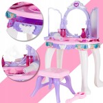 MalPlay Toaletní stolek MALÁ PRINCEZNA s kouzelnou hůlkou a MP3