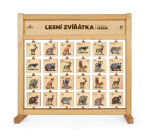 Pexeso zvukové stolní - Lesní zvířátka