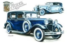 Pohlednice 3D Praga 1934