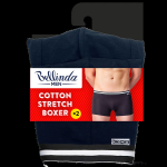 Dvojbalení bavlněných boxerek COTTON STRETCH BOXER 2x - BELLINDA - černá XL