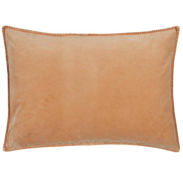 IB LAURSEN Sametový povlak na polštář Coral Sands 72 × 52 cm, oranžová barva, textil