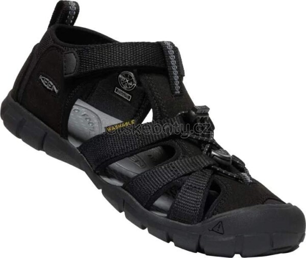 Dětské sandály Keen Seacamp II CNX children black/grey Velikost: 31